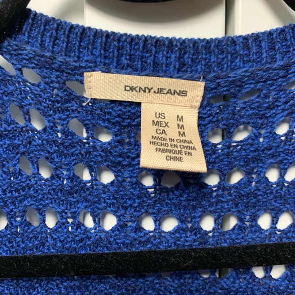 DKNY medium cardigan acrylic and cotton - Picture 2 of 3